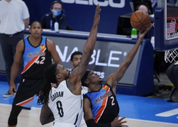 Al Horford anota 16 puntos pero no puede evitar caída del Thunder