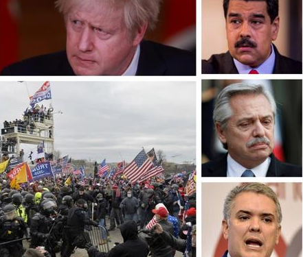 Líderes mundiales en conmoción por caos en Capitolio de EE.UU.