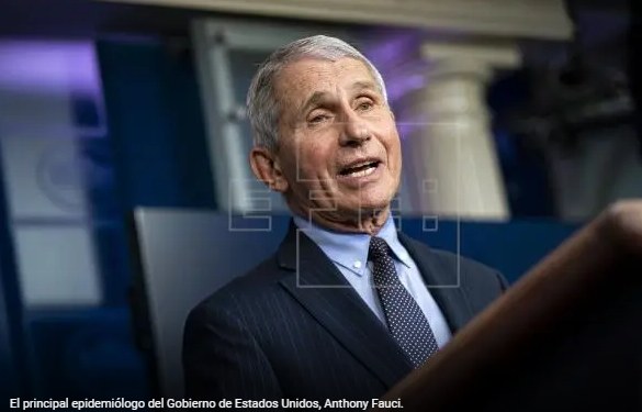 Anthony Fauci: En abril todas las personas podrán vacunarse