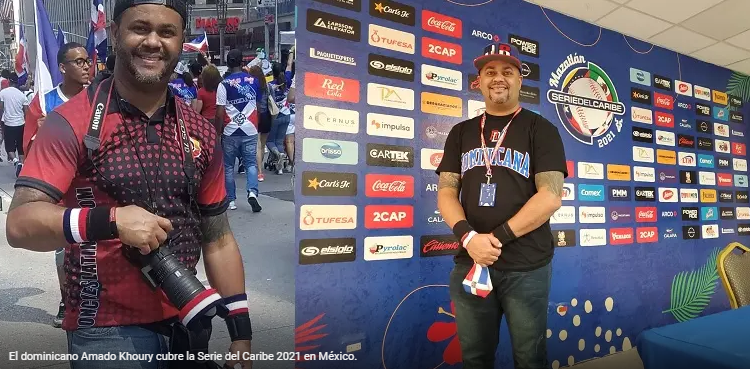 Dominicano se destaca cubriendo la Serie del Caribe en México