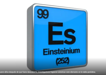 Einstenio, el elemento en honor a Einstein cuyos secretos los científicos están dilucidando