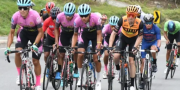 Yurgen Ramírez se apropia de montañas vuelta ciclista