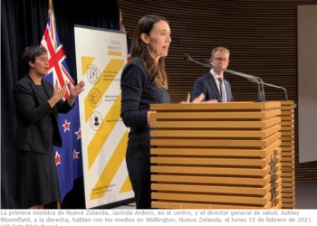 Nueva Zelanda utilizará sólo la vacuna de Pzifer