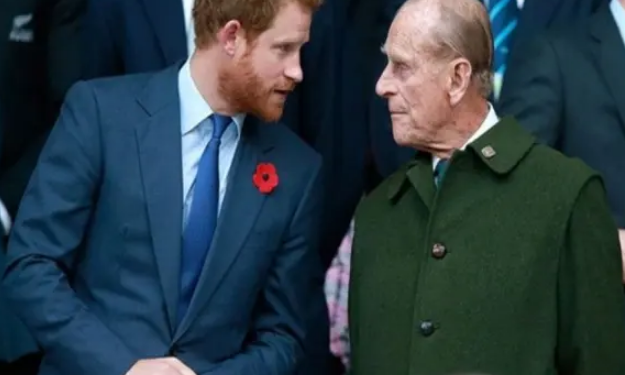 Príncipe Enrique recuerda con cariño a su abuelo el duque de Edimburgo