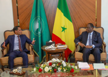 Marcos Díaz se reúne con el Presidente de Senegal