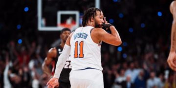 Nueva York sigue en lucha contra Miami, colocan serie 3-2 con su triunfo 112-103