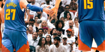 Jokic y Murray hacen historia y Denver se pone delante 2-1 ante Miami en las Finales