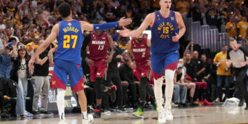 Los Nuggets buscan el 2-0 y Miami empatar la serie