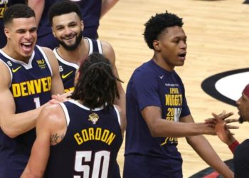 Los Nuggets tras terminar todo este lunes cuando enfrenten al Heat