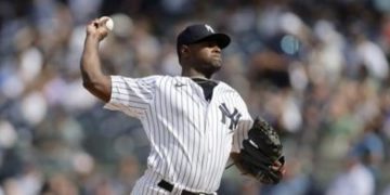 Luis Severino lanza 6.0 entradas en blanco, acepta 5 hits y abanica a 4