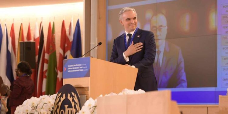 Ministro de Trabajo dominicano participará en reunión de la OIT en Ginebra