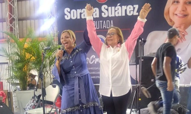Sector del PRM en Santiago anuncia su apoyo para Rosa Santos como candidata a senadora