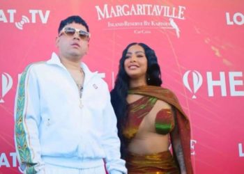 Yailin y Shadow Blow cantan su colaboración en Premios Heat 2023