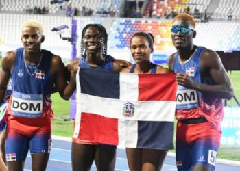 República Dominicana gana medalla de oro en los relevos mixtos 4 x 400