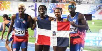 República Dominicana gana medalla de oro en los relevos mixtos 4 x 400