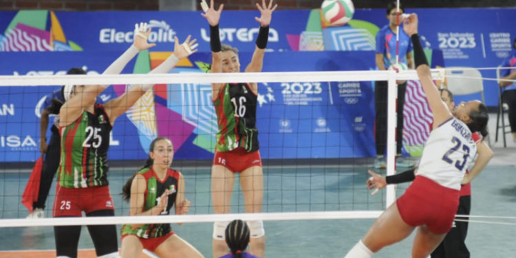 Voleibol Dominicana vence 3-0 a México y mantiene su invicto